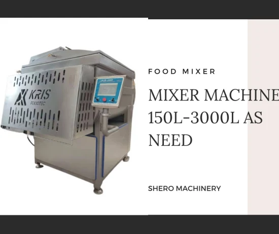 150-3000L 소시지 고기 믹서/진공 혼합 기계/식품 믹서 고기 기계